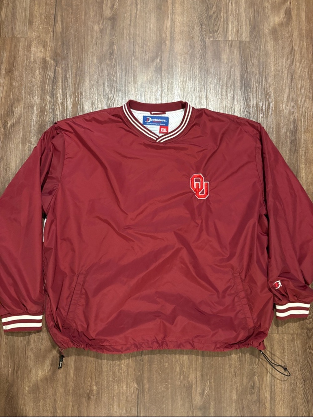 Vintage University of Oklahoma men’s  2XL pullover windbreaker
